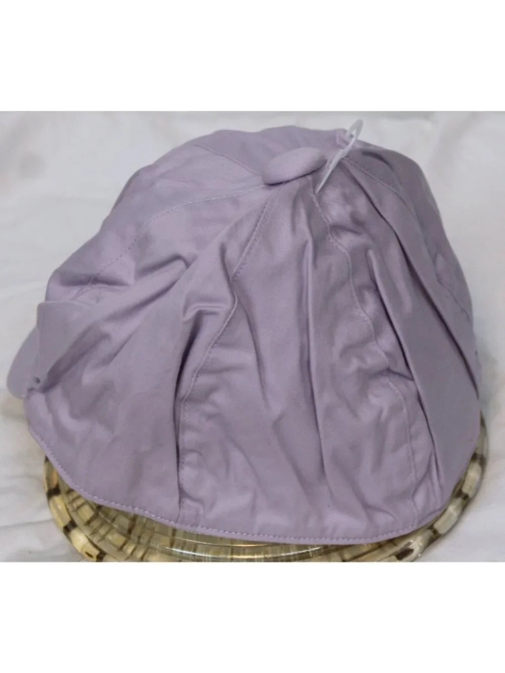 2004 Gymboree European Holiday Purple Lavender Hat Cap Lined sz Large XL